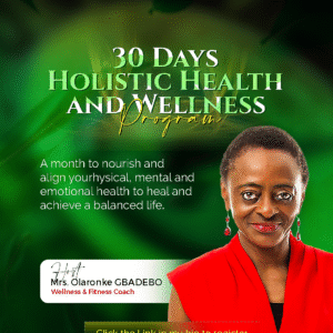 30 Days Holistic Health And Wellness Program