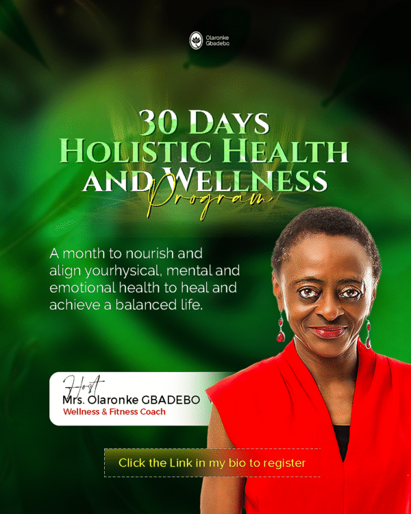 30 Days Holistic Health And Wellness Program